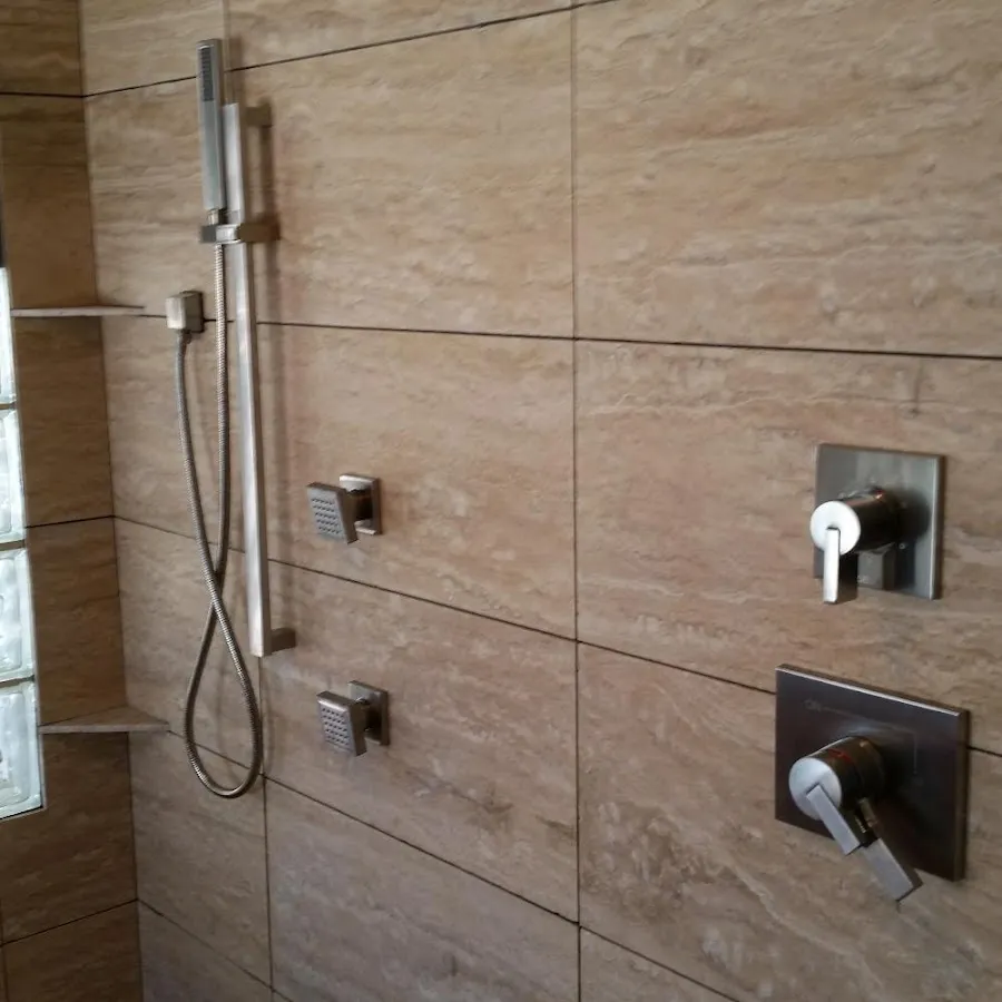 Shower fixture installation for Water Heater Replacement in Wellsville